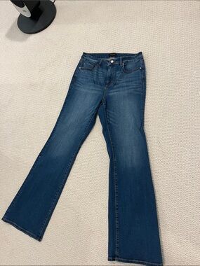 Ann Taylor Dark Blue Flare Jeans